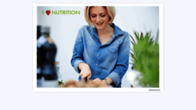 What Ilovenutrition.de website looked like in 2018 (5 years ago)