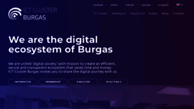 What Ictc-burgas.org website looked like in 2018 (5 years ago)