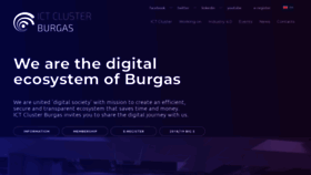 What Ictc-burgas.org website looked like in 2018 (6 years ago)