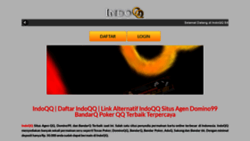 What Indoqq.org website looked like in 2018 (6 years ago)