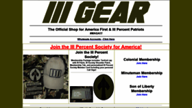 What Iiigear.com website looked like in 2018 (5 years ago)
