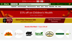 What Iherb.com website looked like in 2019 (5 years ago)