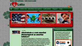 What Ilovelotto.eu website looked like in 2019 (5 years ago)
