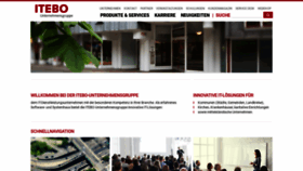 What Itebo.de website looked like in 2019 (5 years ago)