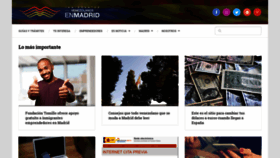What Inmigrantesenmadrid.com website looked like in 2019 (5 years ago)