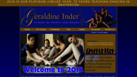 What Inderdance.school.nz website looked like in 2019 (5 years ago)