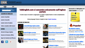 What It.talkenglish.com website looked like in 2019 (5 years ago)