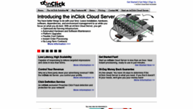 What Inclick.net website looked like in 2019 (5 years ago)