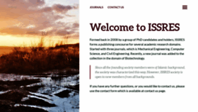 What Issres.net website looked like in 2019 (5 years ago)