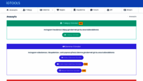 What Igtools.info website looked like in 2019 (6 years ago)