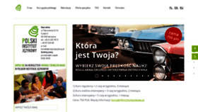 What Instytutjezykowy.pl website looked like in 2019 (5 years ago)