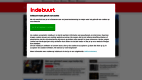 What Indebuurt.nl website looked like in 2019 (5 years ago)