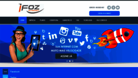 What Ifoz.com.br website looked like in 2019 (5 years ago)
