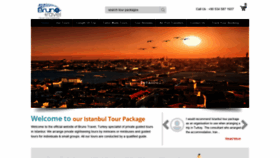 What Istanbultourpackage.com website looked like in 2019 (5 years ago)