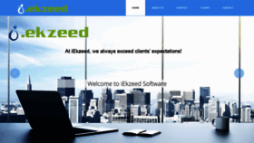 What Iekzeed.com website looked like in 2019 (5 years ago)