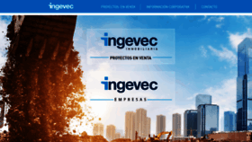What Ingevec.cl website looked like in 2019 (5 years ago)
