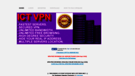 What Ictvpn.net website looked like in 2019 (5 years ago)