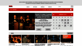 What Itcteatro.it website looked like in 2019 (5 years ago)