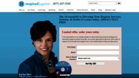 What Inspiredhygiene.com website looked like in 2019 (7 years ago)