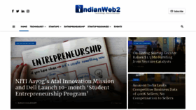 What Indianweb2.com website looked like in 2019 (5 years ago)