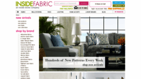 What Insidefabric.com website looked like in 2019 (5 years ago)
