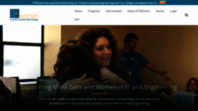 What Itwomen.org website looked like in 2019 (5 years ago)