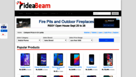 What Ideabeam.com website looked like in 2019 (5 years ago)