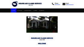 What Insure-aid.com website looked like in 2019 (5 years ago)