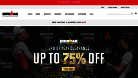 What Ironmanstore.com website looked like in 2019 (5 years ago)