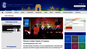 What Indianchamber.org website looked like in 2019 (5 years ago)