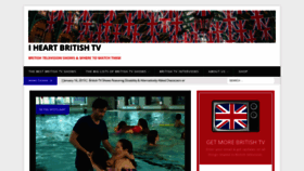 What Iheartbritishtv.com website looked like in 2019 (5 years ago)