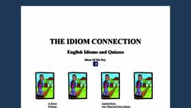 What Idiomconnection.com website looked like in 2019 (5 years ago)