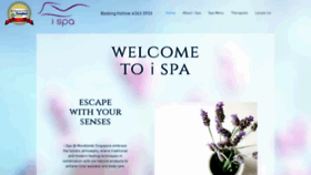 What Ispa.sg website looked like in 2019 (5 years ago)