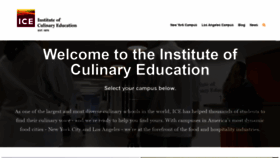 What Ice.edu website looked like in 2019 (5 years ago)