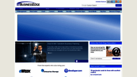 What Itbusinessedge.com website looked like in 2019 (5 years ago)