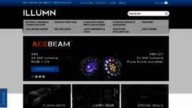 What Illumn.com website looked like in 2019 (5 years ago)