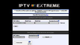What Iptvextreme.eu website looked like in 2019 (5 years ago)
