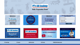 What Ias.pteducation.com website looked like in 2019 (5 years ago)