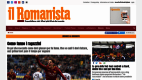 What Ilromanista.eu website looked like in 2019 (5 years ago)