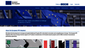 What Iprhelpdesk.eu website looked like in 2019 (5 years ago)
