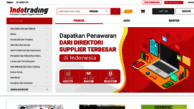 What Indotrading.com website looked like in 2019 (5 years ago)