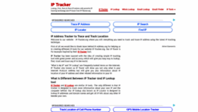 What Ip-tracker.org website looked like in 2019 (6 years ago)