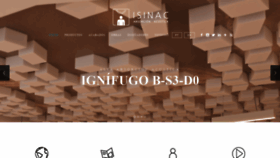 What Isinac.com website looked like in 2019 (5 years ago)