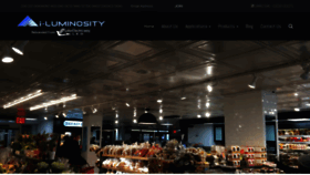 What I-luminosity.com website looked like in 2019 (5 years ago)