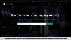 What Inlinehostblogger.com website looked like in 2019 (5 years ago)