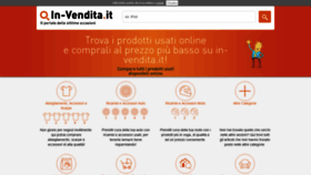 What In-vendita.it website looked like in 2019 (7 years ago)