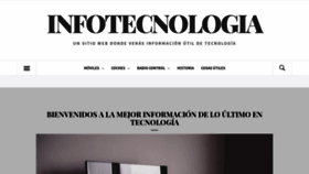 What Infotecnologia.org website looked like in 2019 (5 years ago)