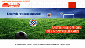What Ilios-confort.fr website looked like in 2019 (5 years ago)