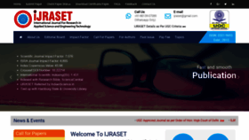 What Ijraset.com website looked like in 2019 (5 years ago)