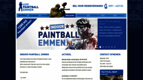 What Indoorpaintballemmen.nl website looked like in 2019 (5 years ago)